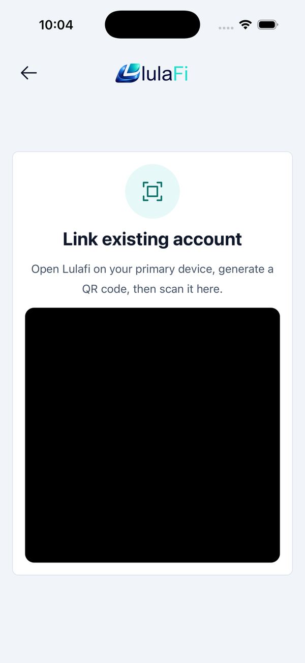 Link existing account